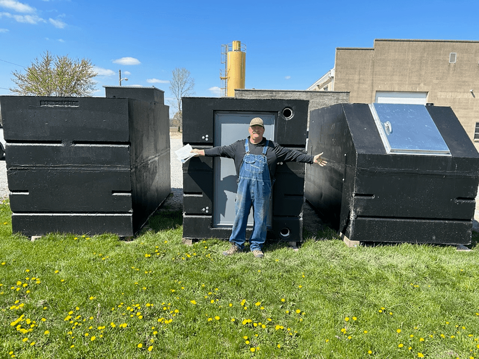 All three shelter types - Hoosier Storm Shelters