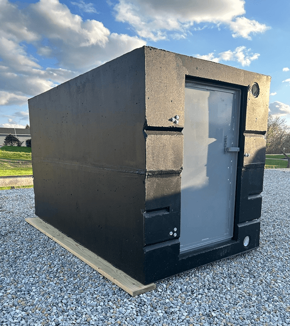 Walk-In Storm Shelter for Easy Family Access